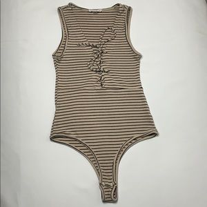 A’gaci Stripped Bodysuit